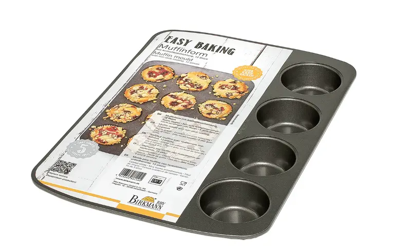 12-Cavity Non-Stick Muffin Pan – Standard Size Baking Tray 1