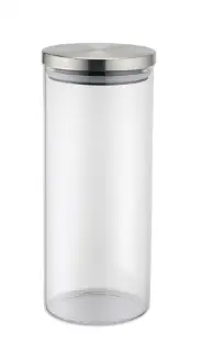 1200 Ml Heat-Resistant Borosilicate Glass Storage Jar 1