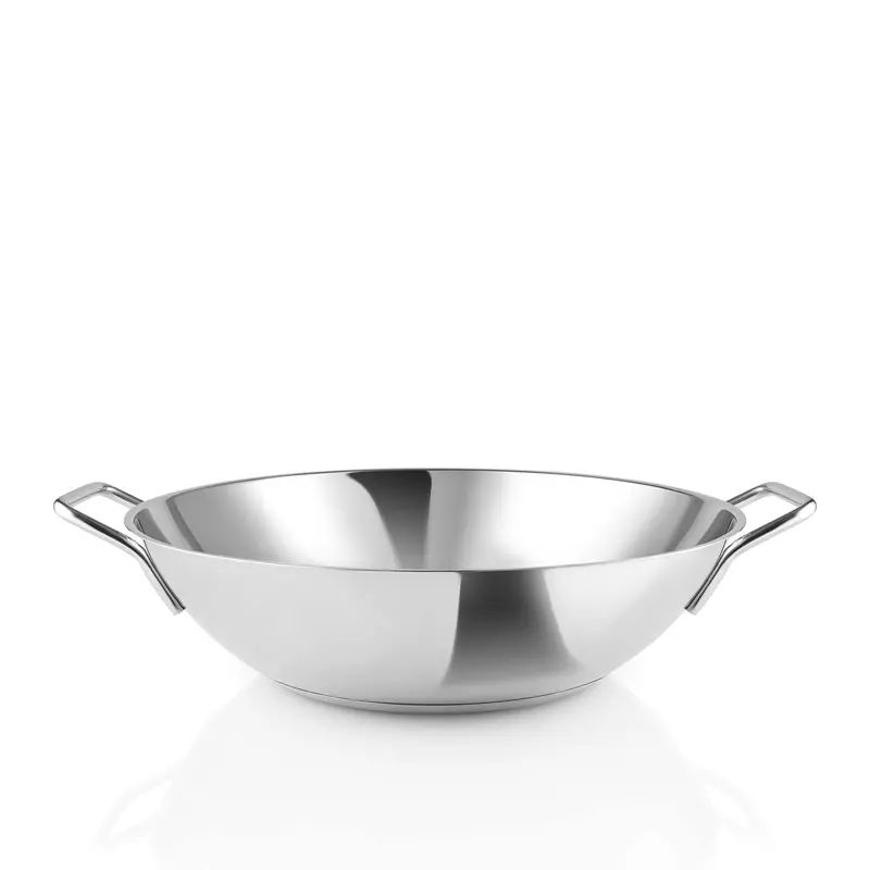 5 L Stainless Steel Wok – 32 Cm Diameter 1
