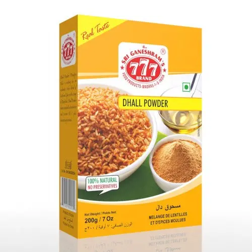 777 Dhall Rice Powder – Savory Lentil-Infused Meal Enhancer, 165G 1