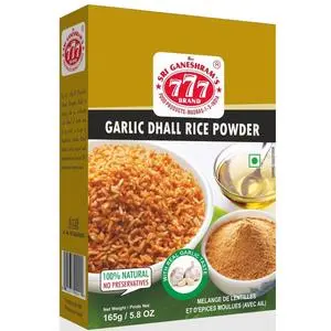 777 Garlic-Infused Dhall Rice Powder – 165G 1