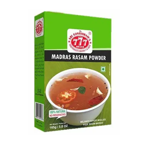 777 Madras Rasam Powder – Traditional South Indian Spice Mix, 165 G 1