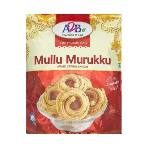 A2B Crispy Mullu Muruku – 200G South Indian Snack 1