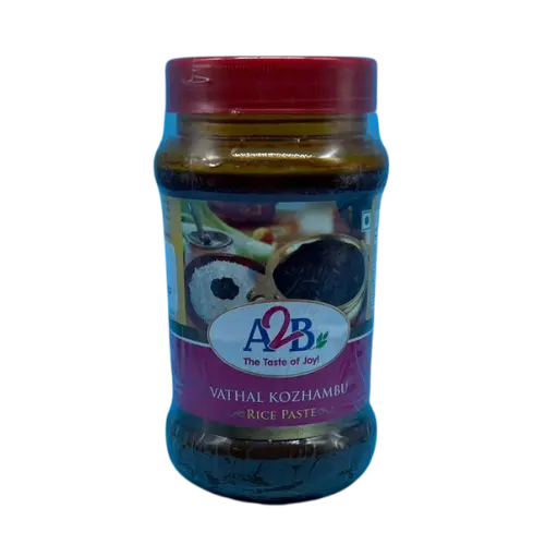 A2B Vathal Kozhambu Rice Paste – Traditional South Indian Base, 400G 1
