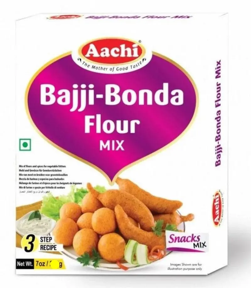 Aachi Bajji & Bonda Batter Mix – Ready-To-Fry Preparation, 180G 1