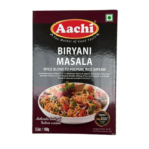 Aachi Biryani Masala Powder – 100G Fragrant Spice Blend For Rice Dishes 1