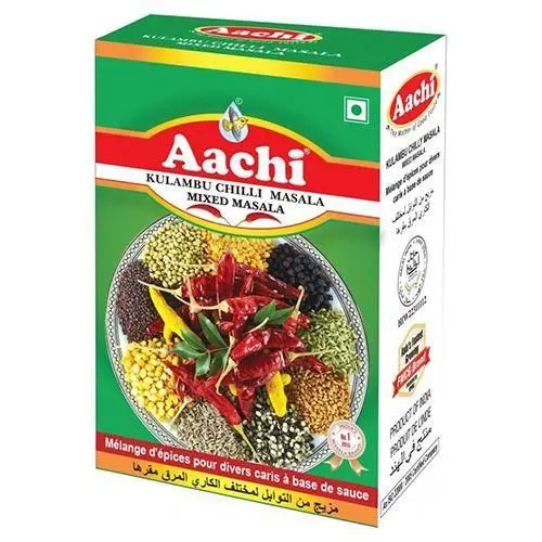 Aachi Kulambu Chilli Spice Powder – 100G 1