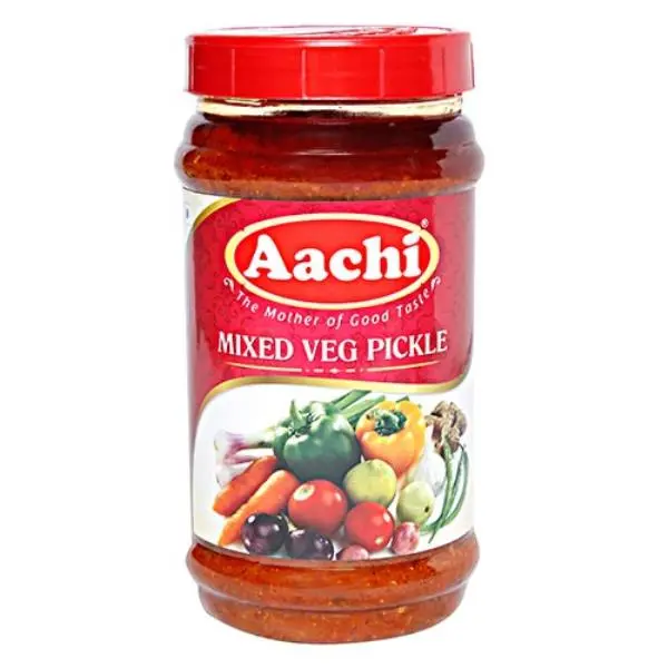 Aachi Mixed Vegetable Pickle – 300G Assorted Crunchy Veg Relish 1