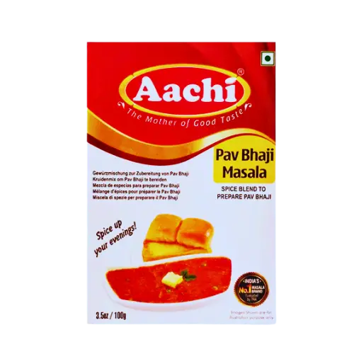Aachi Pav Bhaji Masala – 100G Authentic Mumbai-Style Spice Blend 1
