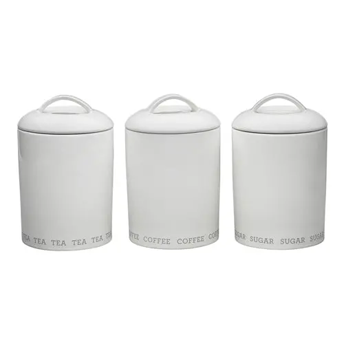 Abode 3-Piece Canister Set – Airtight Storage For Dry Goods 1