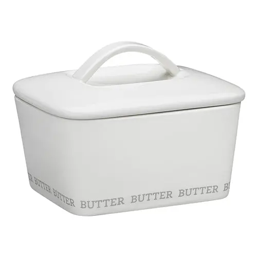 Abode Butter Dish With Lid – Elegant Ceramic Storage Container 1