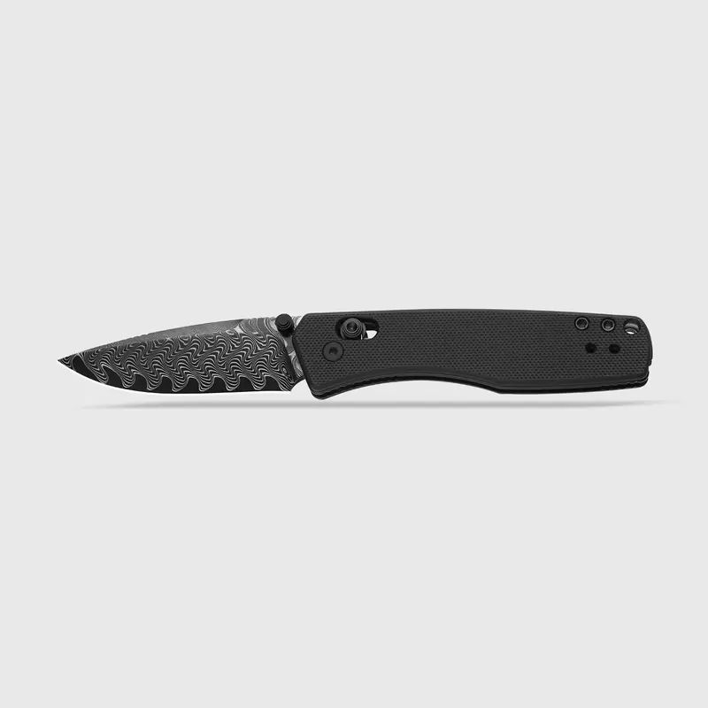 Aegis Damascus Blade Knife | Kizer Clutch Lock Mechanism | G10 Handle For Enhanced Grip 1