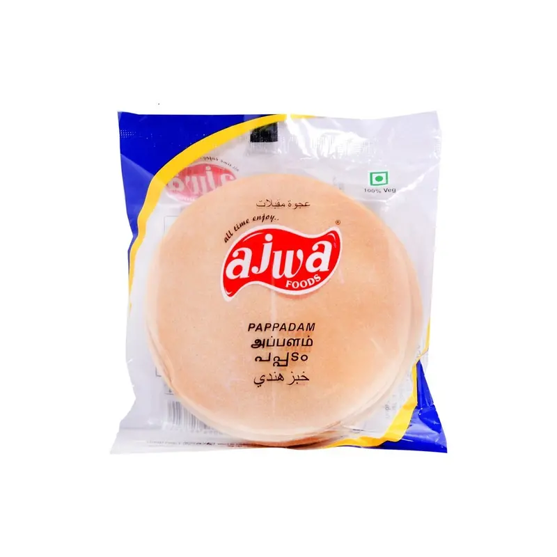 Ajwa Papadam – 80 G Thin, Crispy Lentil Wafer For South Indian Meals 1