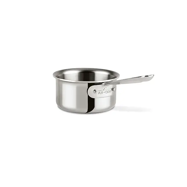 All-Clad D3 Stainless Butter Warmer – Tri-Ply Clad Cookware 1