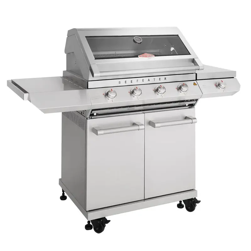 Beefeater 7000 Series Classic 4-Burner Bbq With Side Burner & Trolley 1