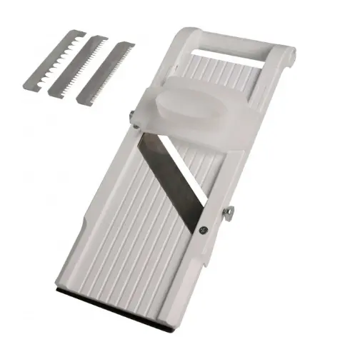 Benriner Bn-95W 95 Mm Adjustable Stainless Steel Mandoline Slicer (White) 1