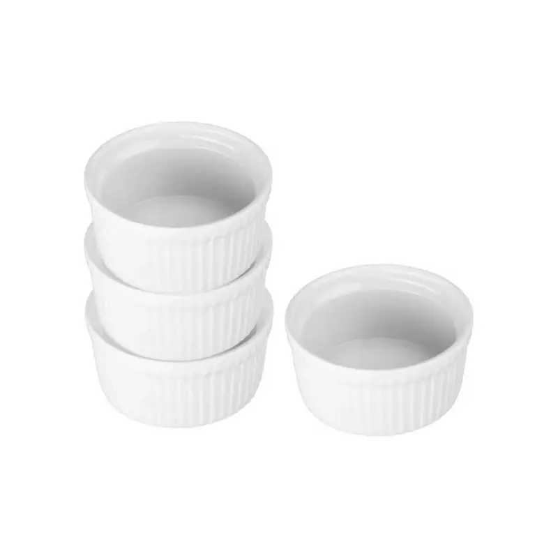 Bia Cordon Bleu Ceramic Ramekins – Set Of Four 8-Ounce Oven-Safe Bowls 1