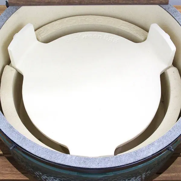 Big Green Egg Conveggtor Heat-Diffusing Plate For Versatile Cooking 1