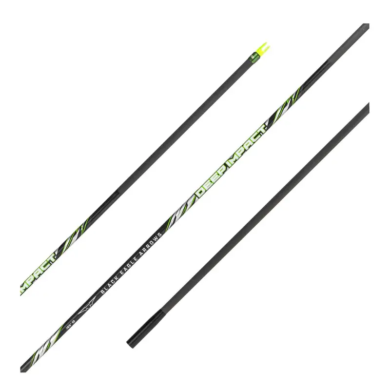Black Eagle Deep Impact V2 Carbon Arrow Shafts – .001 Spine 1