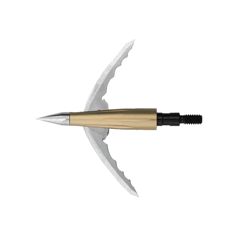 Bowmar Beast 2.3" Mechanical Broadheads – 2-Pack, Precision-Deploying Hunting Tips 1