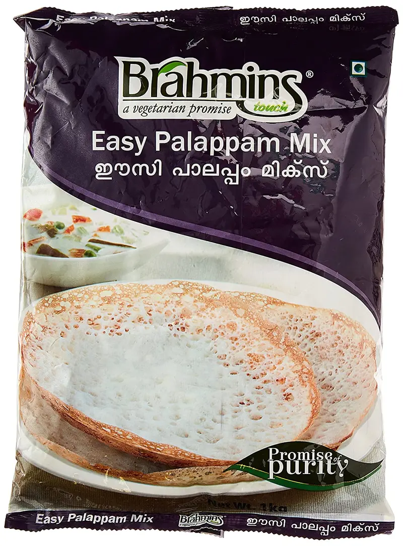 Brahmins Easy Palappam Mix – 1Kg Ready-Made Hopper Batter 1