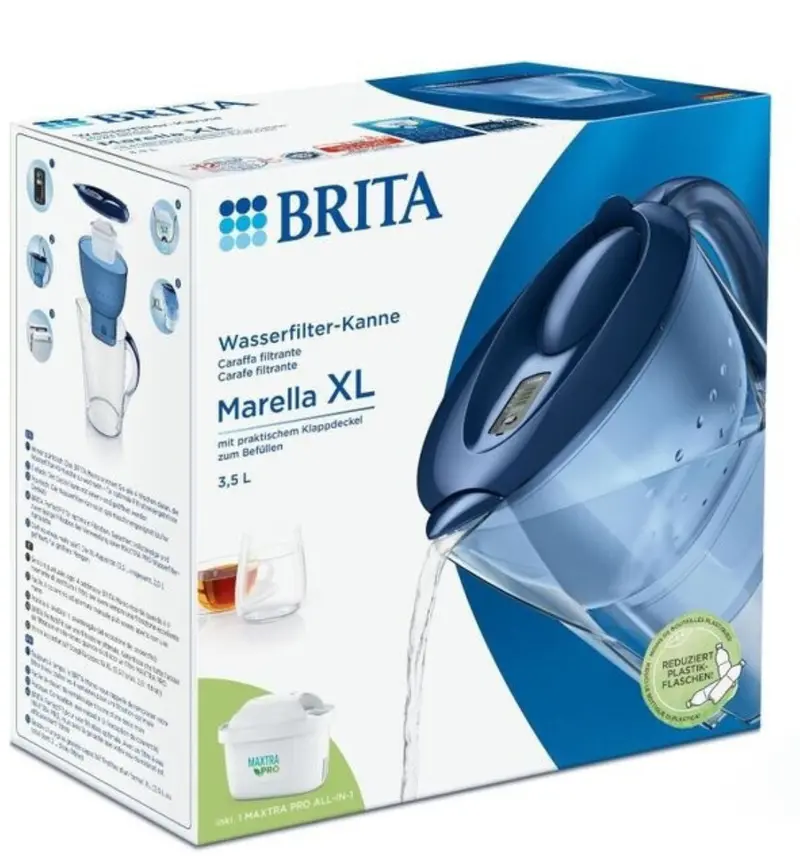 Brita Marella Xl Water Filter Jug – 3.5 L With 1 Filter 1