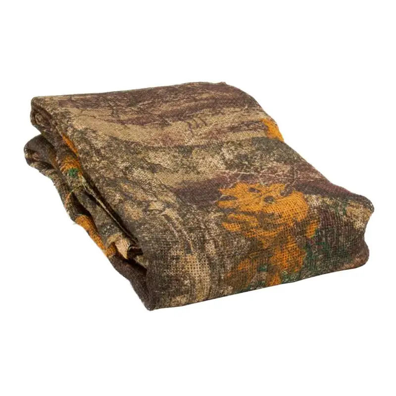 Camouflage Burlap Hunting Blind Fabric 1