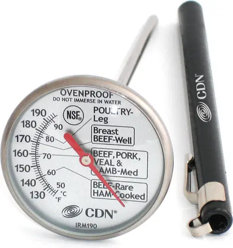 Cdn Irm190 Instant-Read Oven-Safe Meat Thermometer – Digital Probe For Grilling And Roasting 1
