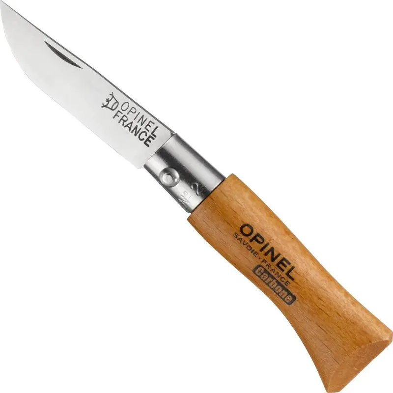Classic Carbon Steel Folding Knife With Smooth Action 1