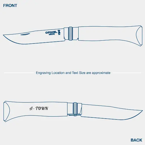 Classic No.08 Stainless Steel Folding Knife – Ergonomic & Durable 1