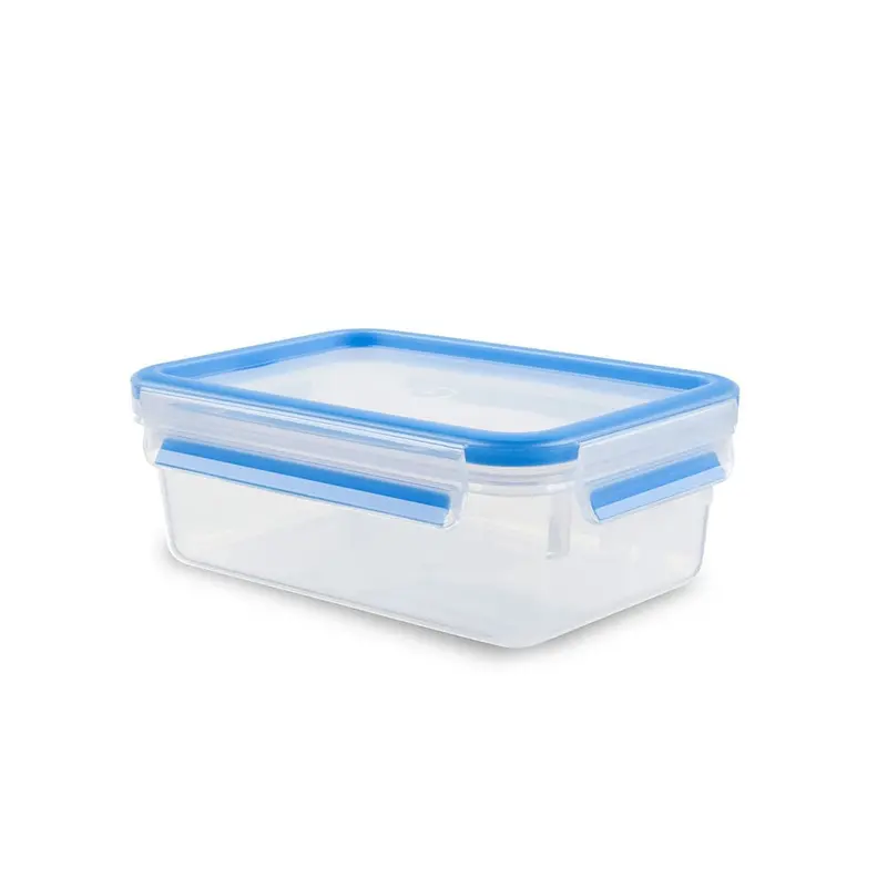 Clip & Close Compact Plastic Storage Container – 1.0 Liter 1
