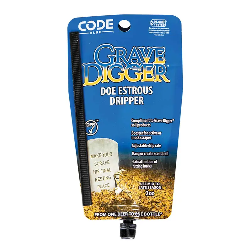 Code Blue Grave Digger Doe Estrus Dripper (2 Oz) 1