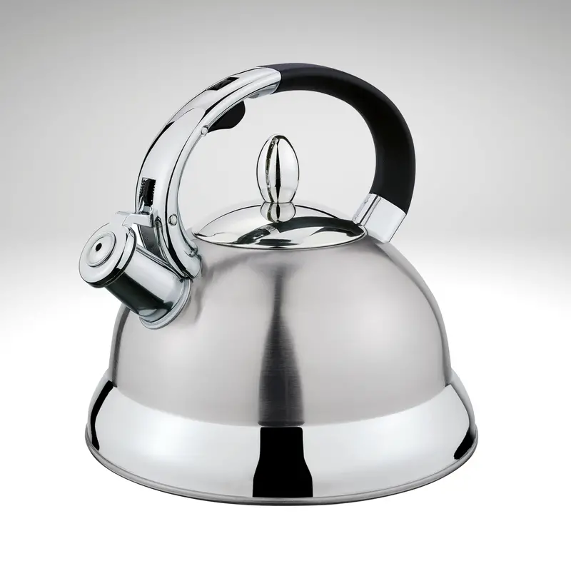 Conte Stainless Steel Whistling Kettle – 2.9-Quart Capacity 1