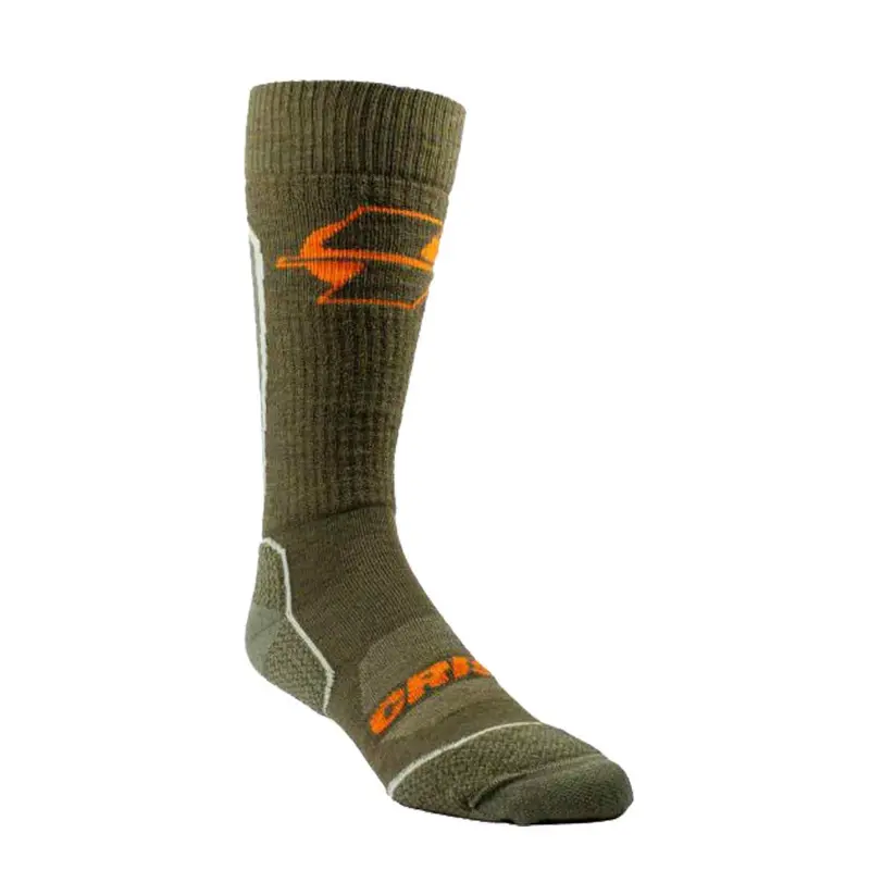 Crispi Uinta Merino Wool Mid-Calf Socks – Loden Green 1