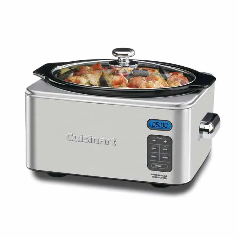 Cuisinart 6.5-Quart Programmable Slow Cooker With Digital Timer 1