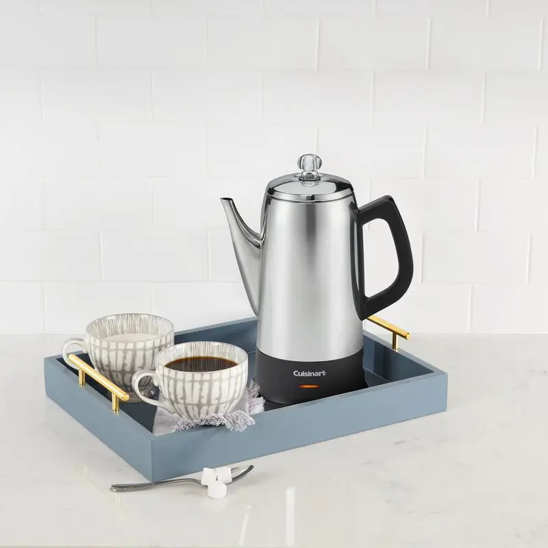 Cuisinart Stainless Steel 1-Cup Electric Percolator Coffee Maker 1