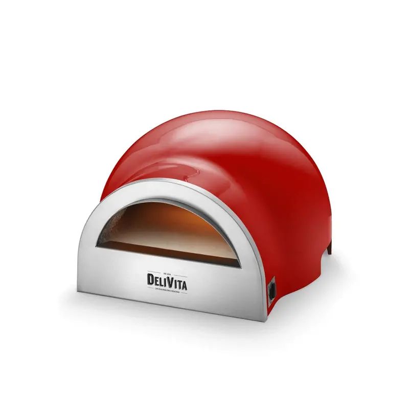 Delivita Dual-Fuel Pizza Oven In Chilli Red – Final Unit Available 1