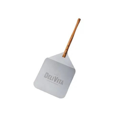 Delivita Smooth-Edge Wooden Pizza Peel 1