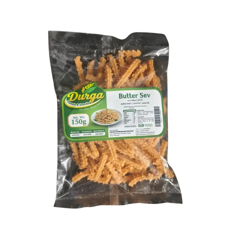 Durga Butter-Flavoured Sev – 150 G 1