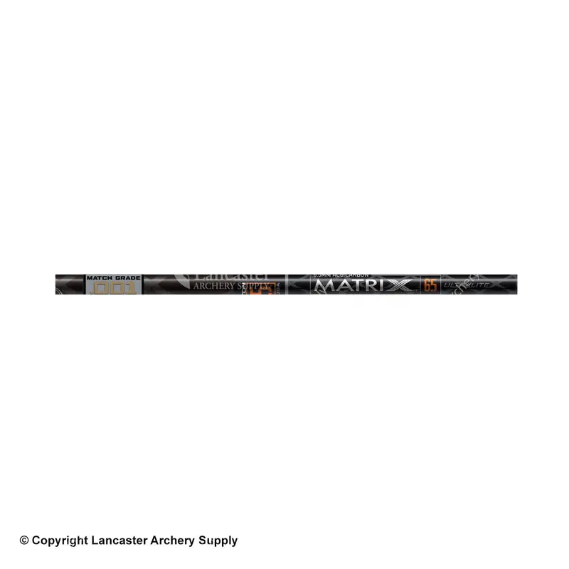 Easton 6.5Mm Matrix Match-Grade Carbon Arrow Shaft 1
