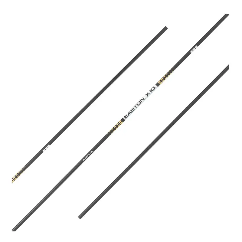 Easton X10 Carbon Arrows – 700 Spine (12-Pack) 1
