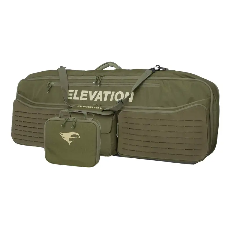 Elevation Defender 41" Bow Case – Camo Ambush Green Hard-Shell Bow Transport 1