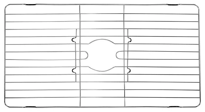 Extra-Large 24-Inch Stainless Steel Sink Mat Protector 1