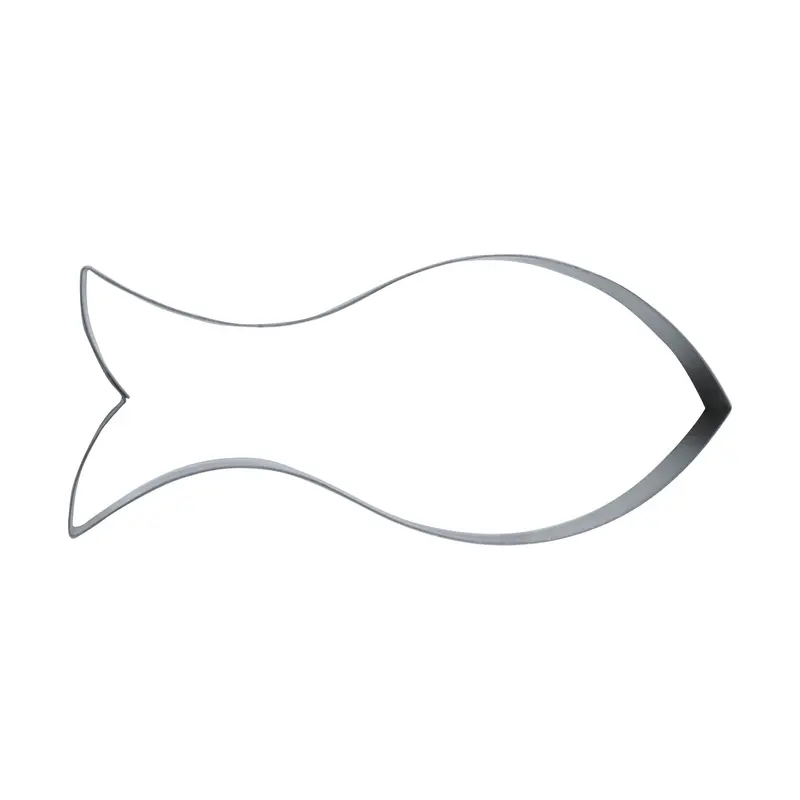 Fish-Shaped Stainless Steel Cookie Cutter – 4.5 Cm Length 1