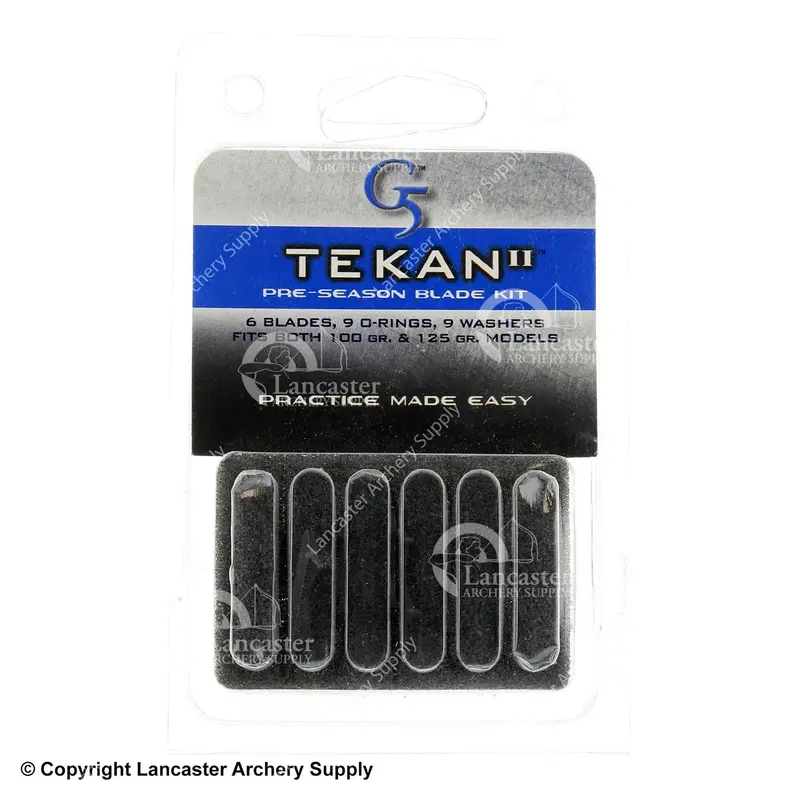 G5 Tekan Pre-Season Blade Replacement Kit 1