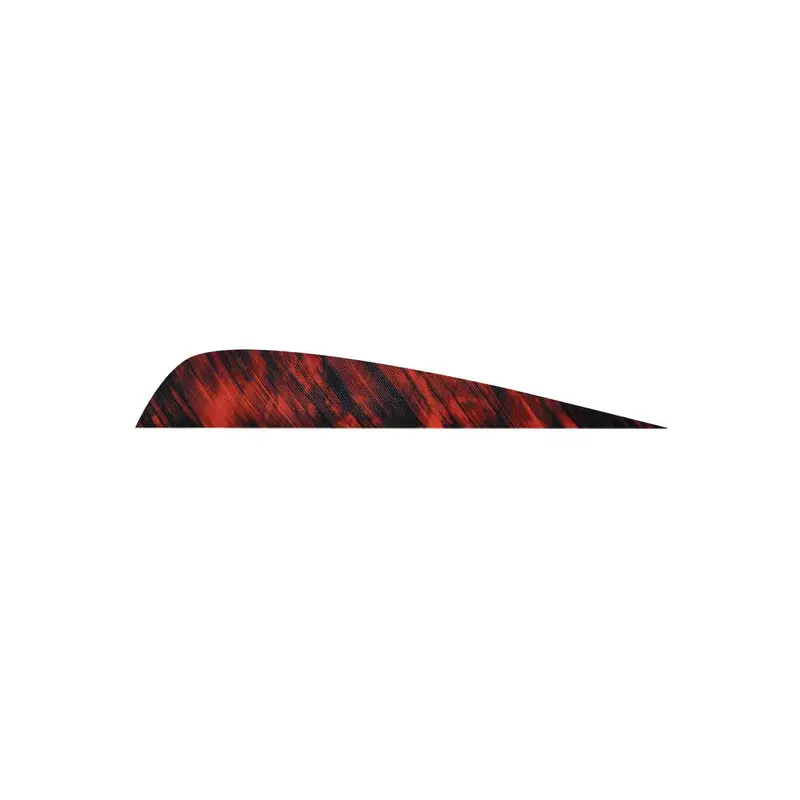 Gateway 4-Inch Parabolic Tre Camo Vane Feather