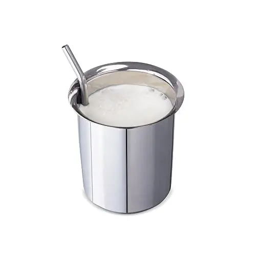 Gazelle Kids’ 250Ml Stainless Steel Sipper Glass With Straw – Retro-Inspired Leak-Resistant Tumbler 1