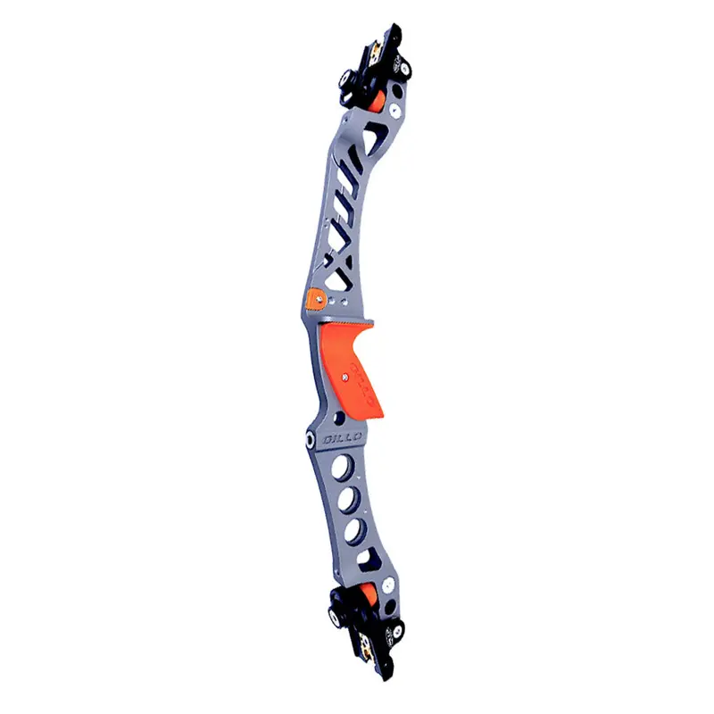 Gillo Gx2 25-Inch Ilf Cerakote Target Recurve Riser – Right-Handed, Titanium 1
