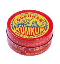 Gopuram Kumkum Powder – 15 G Sacred Vermilion In Tin Packaging 1