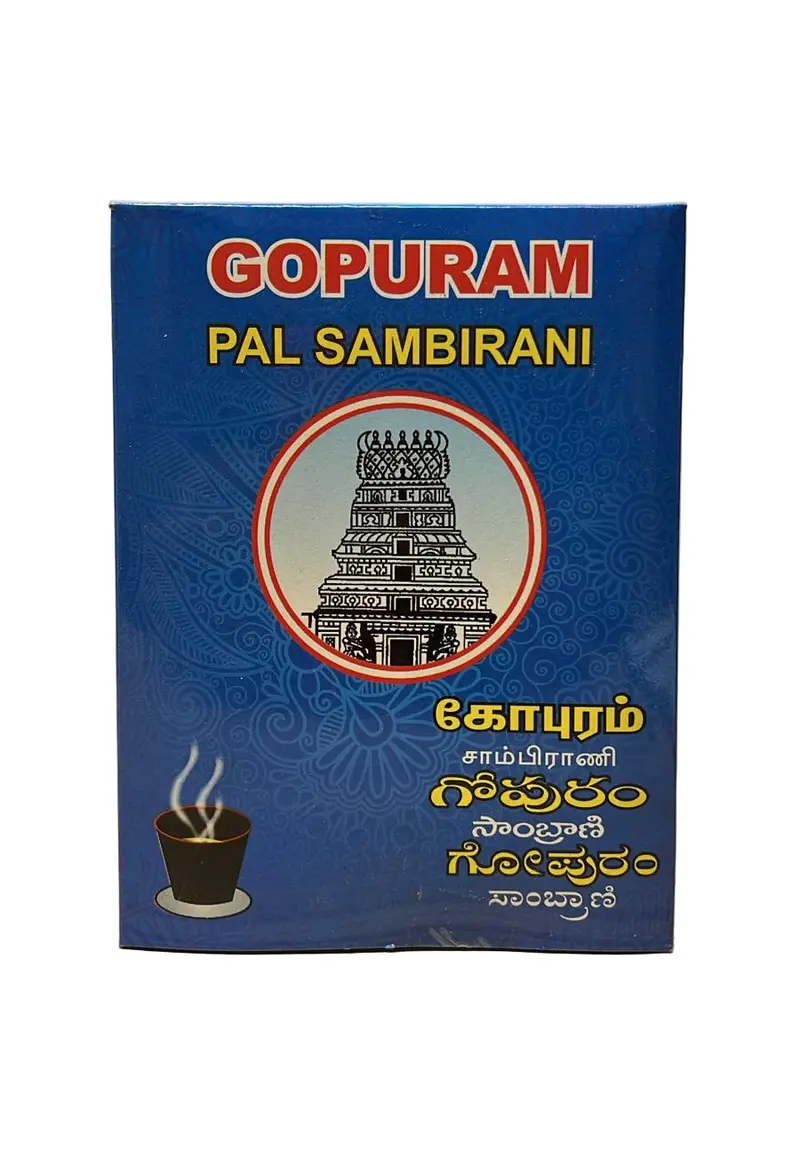 Gopuram Pal Sambrani – Natural Resin Cones For Ritual Use 1